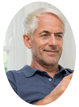gepensioneerde man