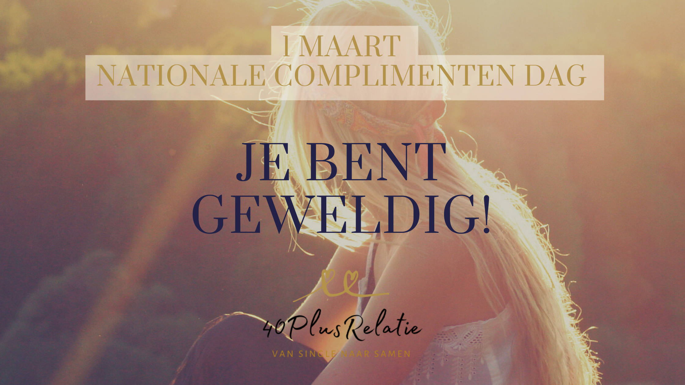 je bent geweldig